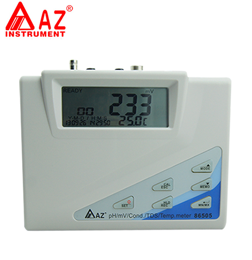 台湾衡欣 AZ86505 PH计 酸碱计 氧化还原电位计电导率仪TDS盐度计